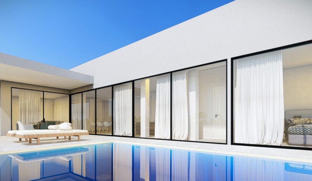 Neubau-Meerblick-Villa in ruhiger Lage in Costa den Blanes, Ref. 7005