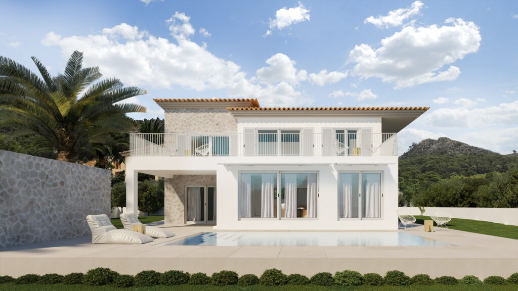 Finca project in the town center of the picturesque village of Andratx (4)
