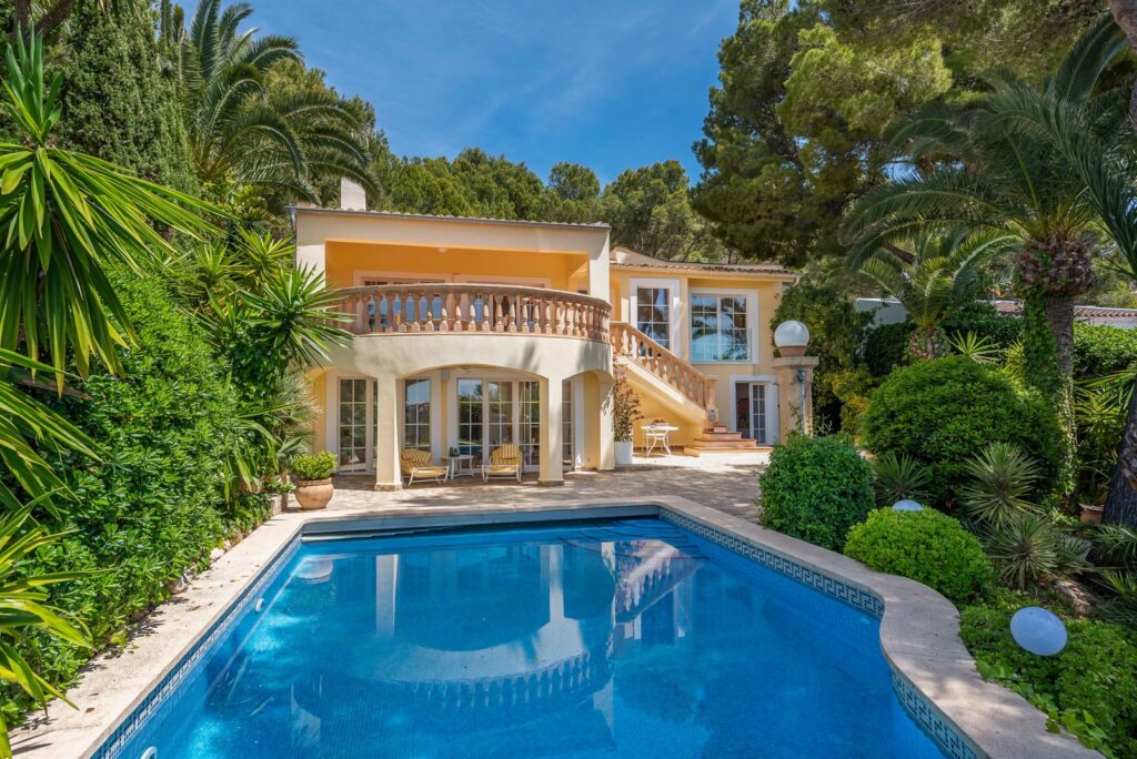 Gepflegte mediterrane Villa mit Teilmeerblick und Pool in Costa de la Calma, Ref. 7183 (1)