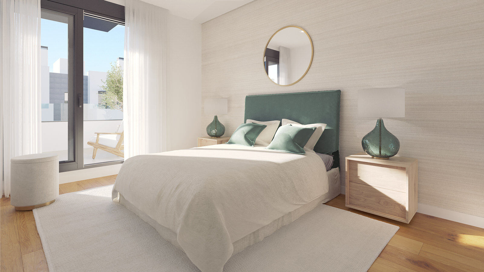 Neubaureihenhäuser mit privatem Pool in Strandnähe an der Playa de Palma, Ref. 7091 (6)