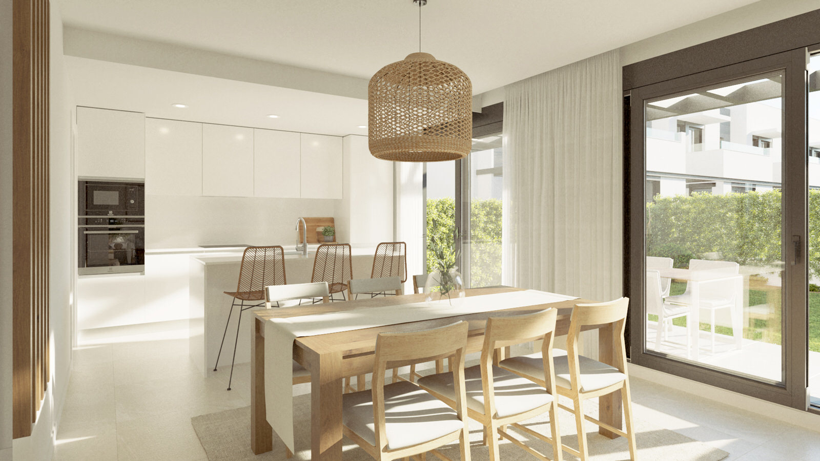 Neubaureihenhäuser mit privatem Pool in Strandnähe an der Playa de Palma, Ref. 7091 (11)