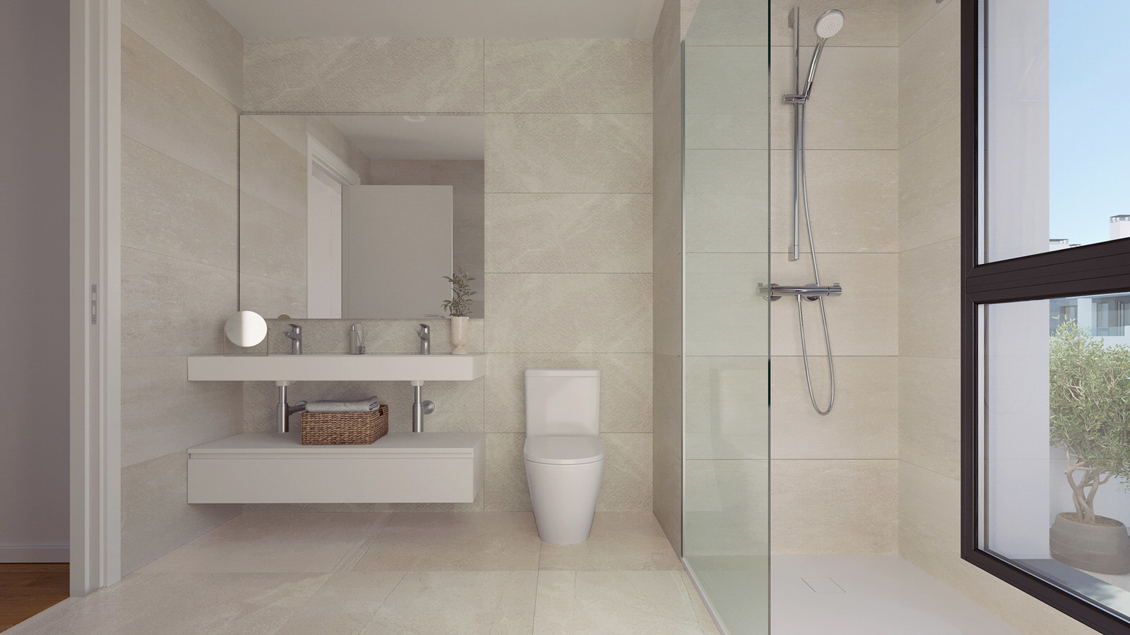 Neubaureihenhäuser mit privatem Pool in Strandnähe an der Playa de Palma, Ref. 7091 (4)