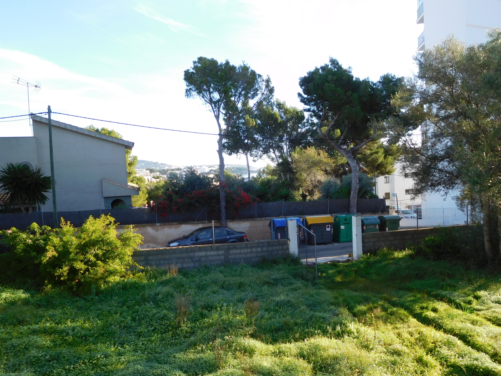 Plot with seaview in Palmanova