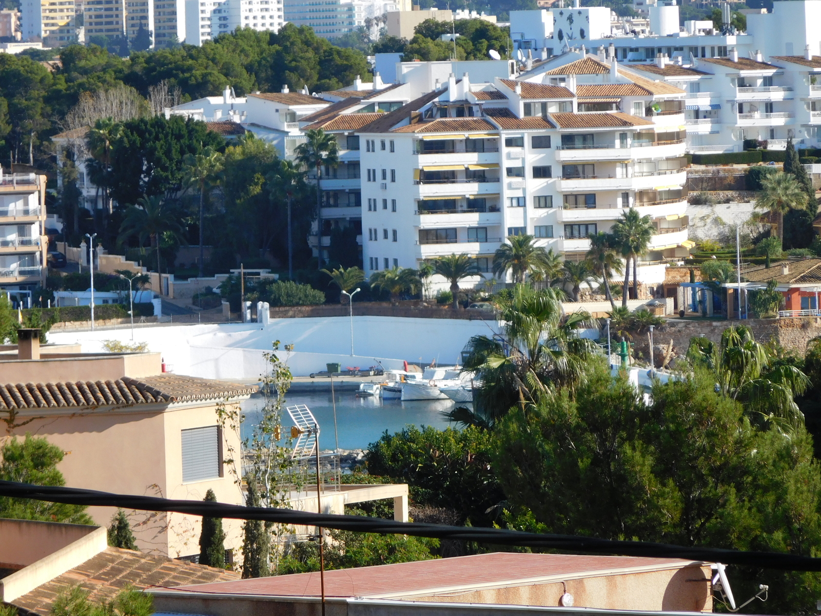 Plot with seaview in Palmanova