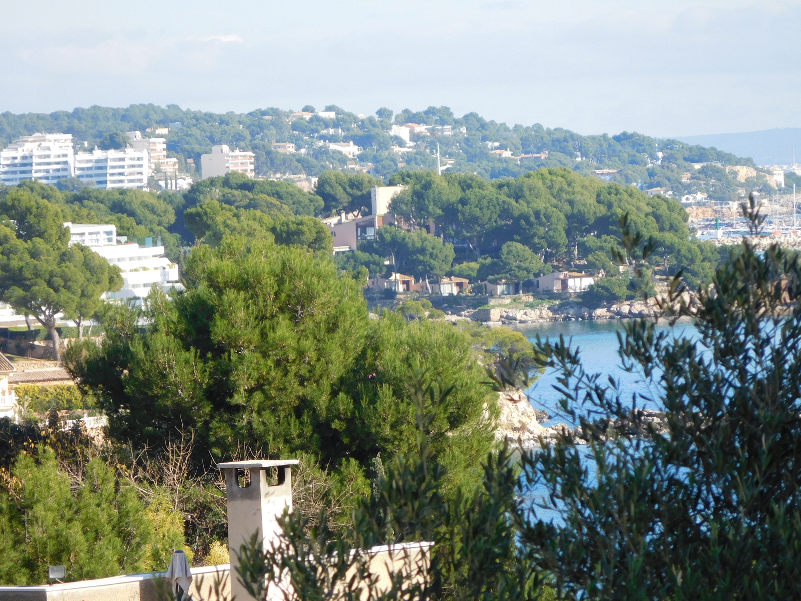 Plot with seaview in Palmanova