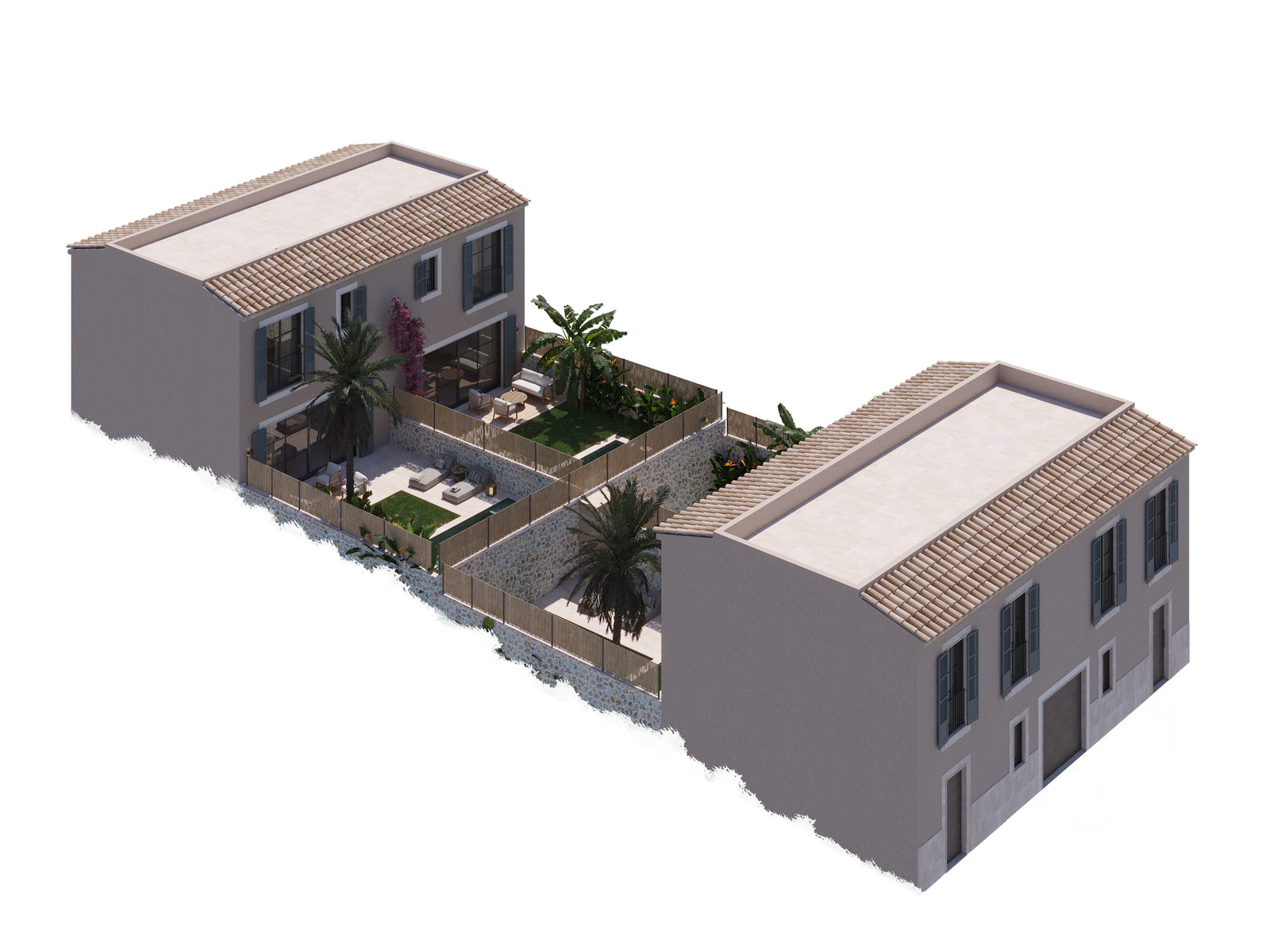 Modern townhouses with private pools in central Palma de Mallorca (7)