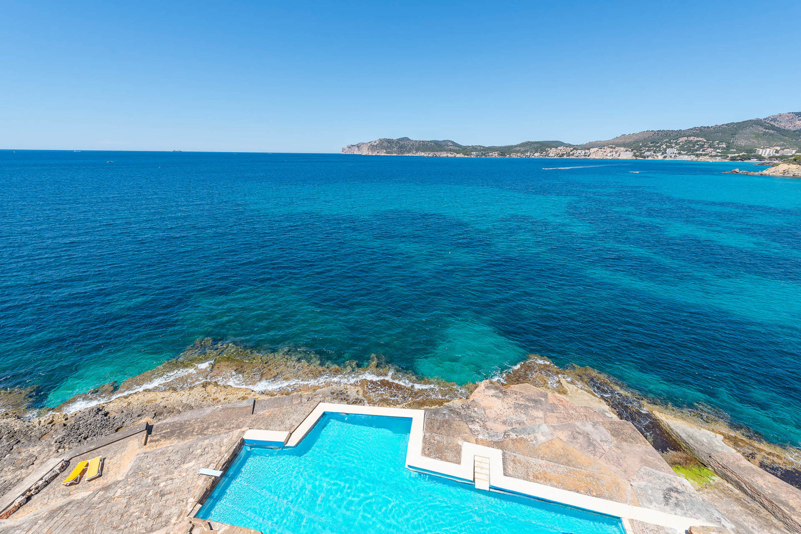 1. Meereslinie Costa de la Calma Klassisches Apartment mit außergewöhnlichem Panorama-Meerblick