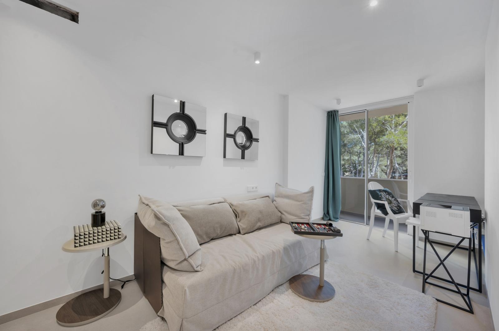 1st sea line completely renovated apartment with fantastic panoramic sea views in Costa de la Calma (1)