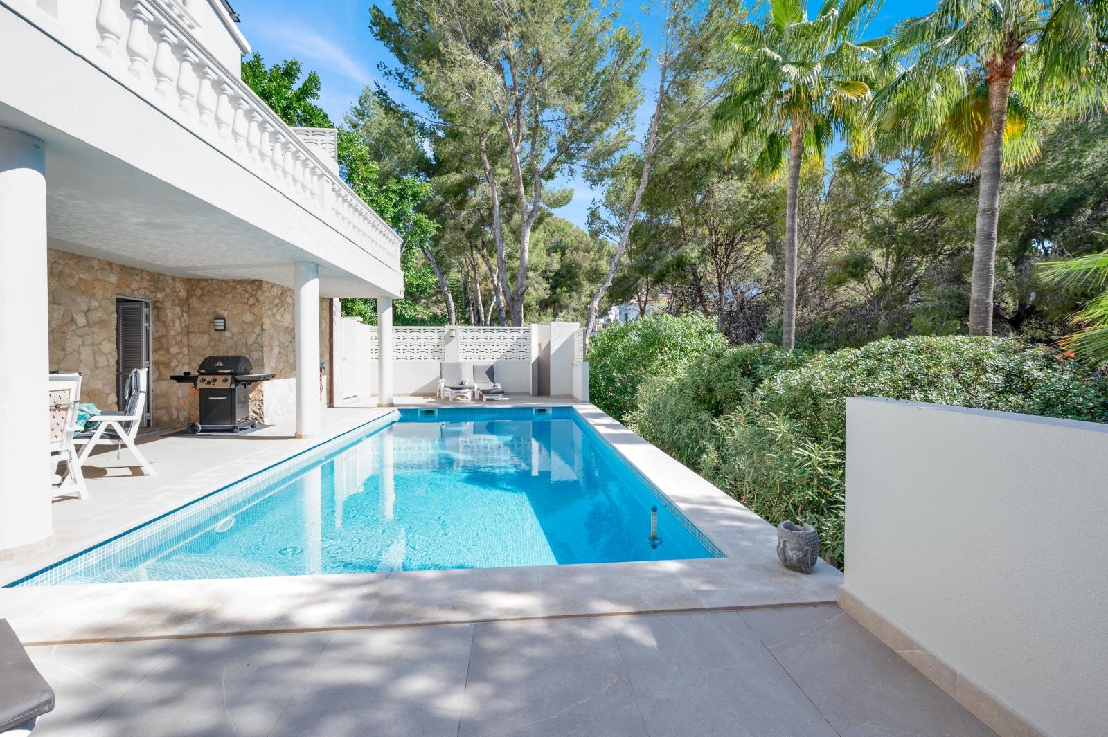 Renovated villa with pool and partial sea views in Costa de la Calma  (26)