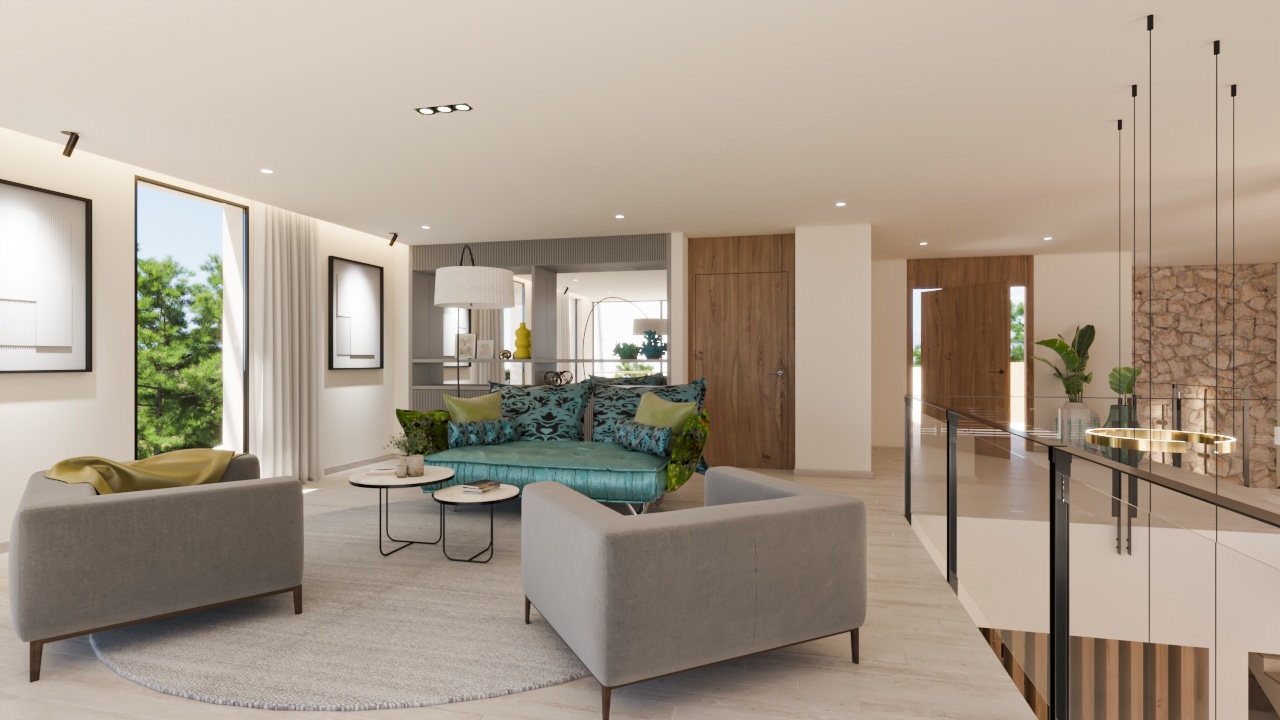 Exceptional and light-flooded luxury villa with sea views in a quiet location in Nova Santa Ponsa (17)