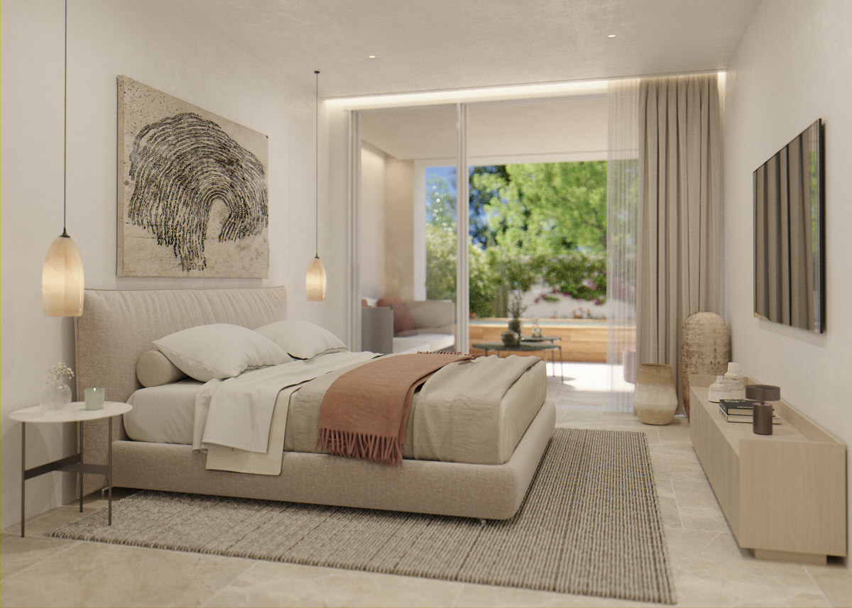 Refurbished garden flat with mini pool and parking in walking distance to the beach of Ciudad Jardin (6)