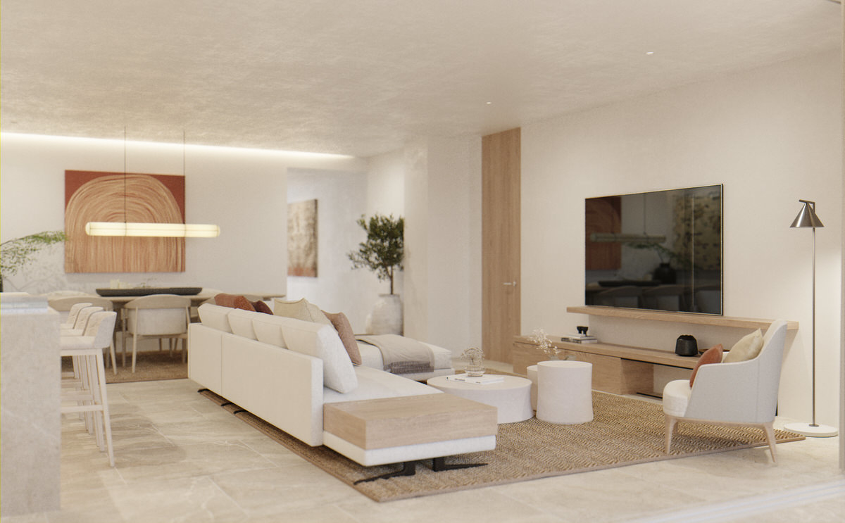 Refurbished garden flat with mini pool and parking in walking distance to the beach of Ciudad Jardin (5)