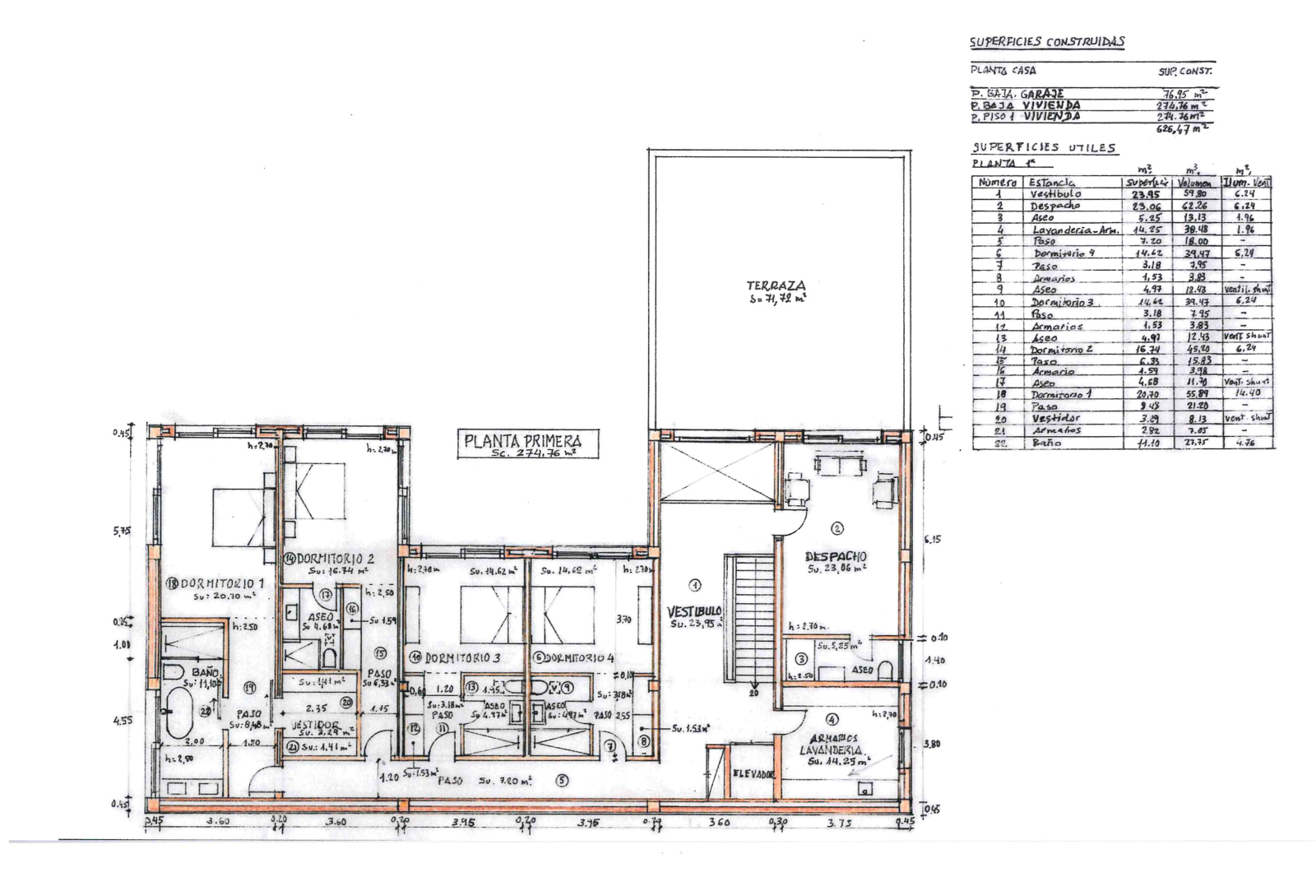 Plan first floor