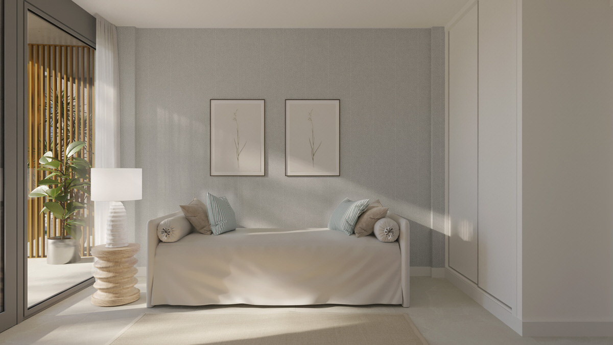 Exclusive new-build apartments with communal pool, close to the beach in Palmanova