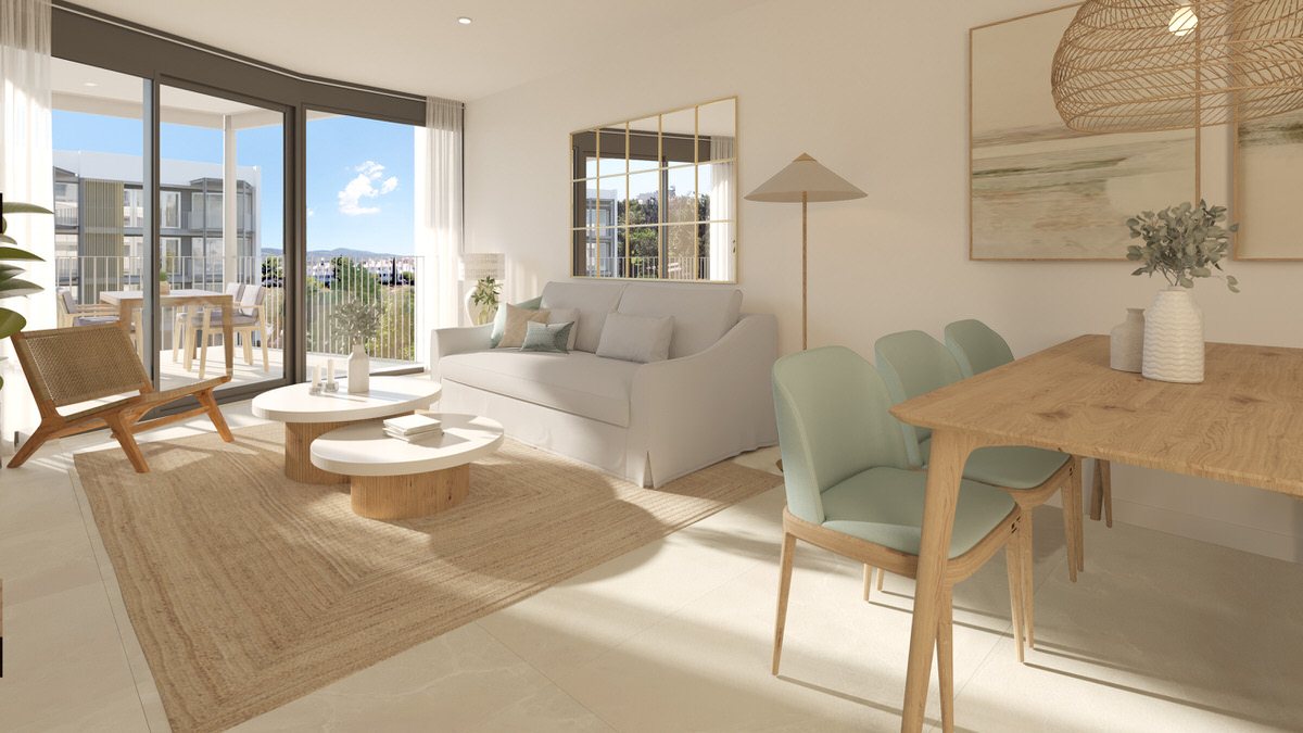 Exclusive new-build apartments with communal pool, close to the beach in Palmanova
