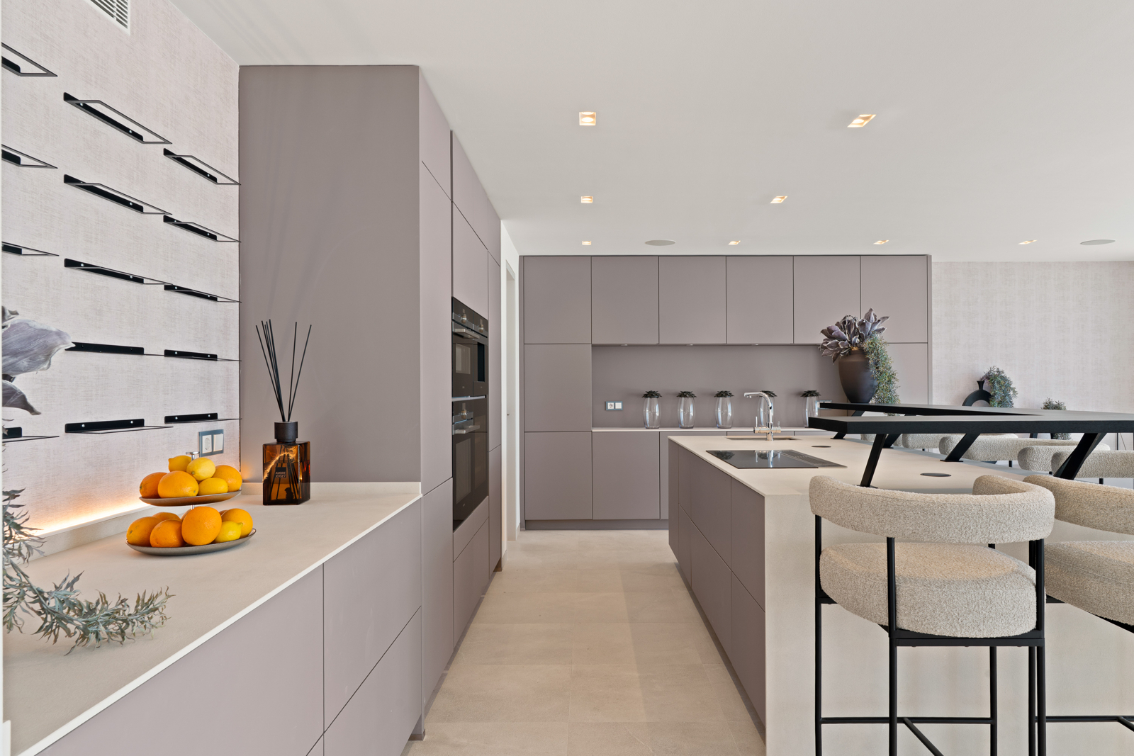Modern new construction villa in first sea line with private sea access in Cala Vinyes (6)