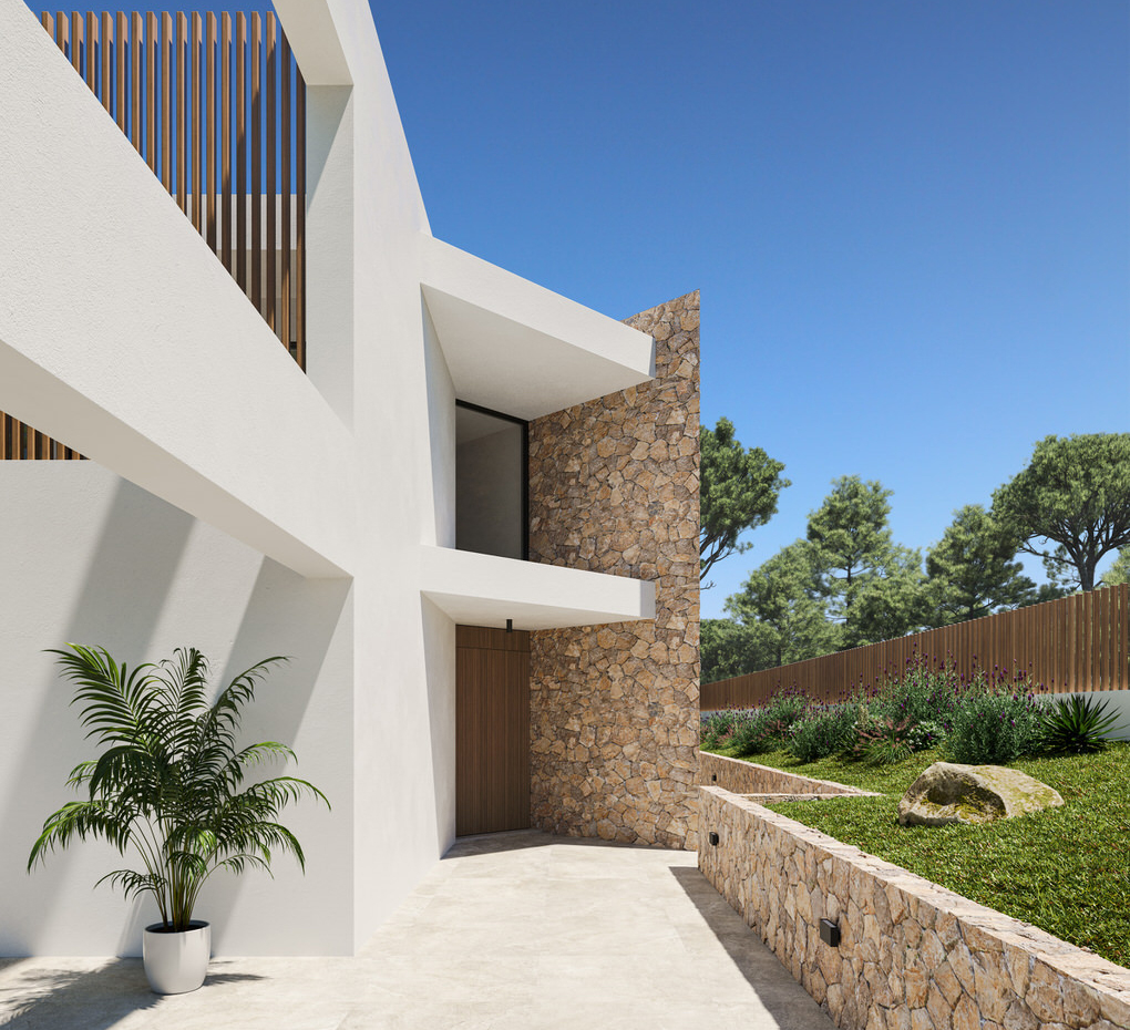 Mallorca Immobilie kaufen, Luxus-Villa-Projekt, Santa Ponsa, Südwesten (1)