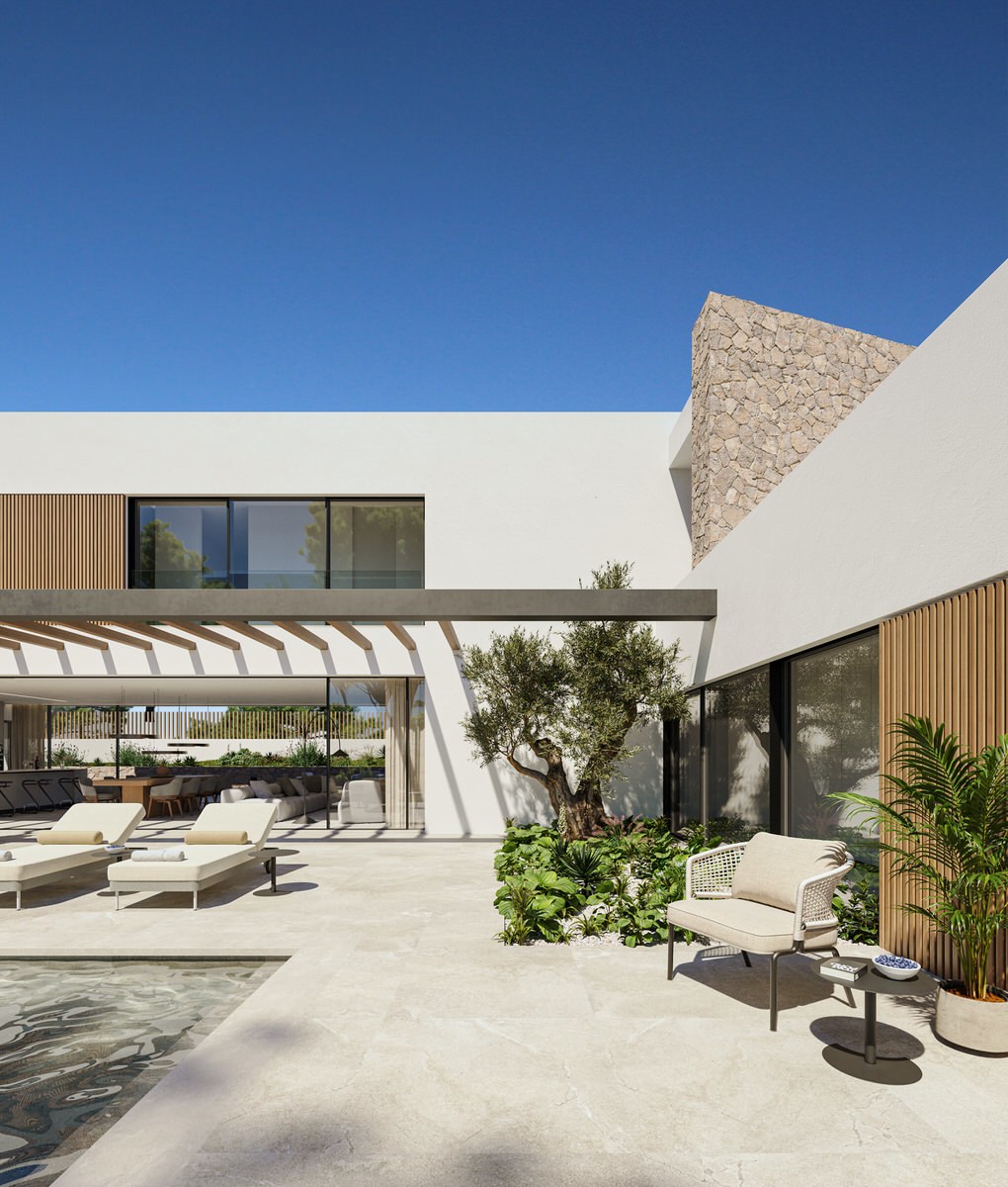 Mallorca Immobilie kaufen, Luxus-Villa-Projekt, Santa Ponsa, Südwesten (4)